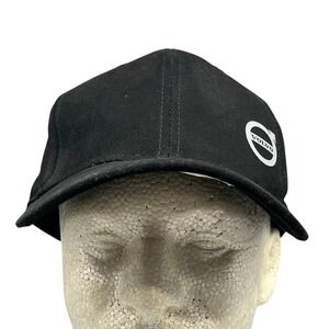 Volvo Brushed Heavy Cotton Cap Black Automotive Logo OS Men Gorpcore‎